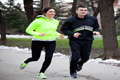 Vuk Kostić i Jelisaveta Orašanin, trčanje na Dan zaljubljenih