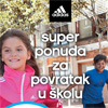 Back to school paket te čeka u adidas radnjama