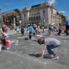 Dečji crteži ulepšali Beograd u okviru Beogradske nedelje umetnosti