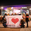 Beograđanke na "Dugmetu" širile poziv na ljubav: hajde da se volimo!