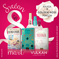 Dan žena - Knjiga Vulkan izdavaštva + Golden Rose kozmetika