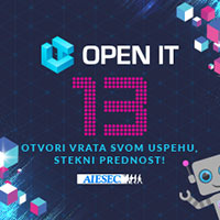 Prijavi se za Open IT i otvori vrata svom uspehu